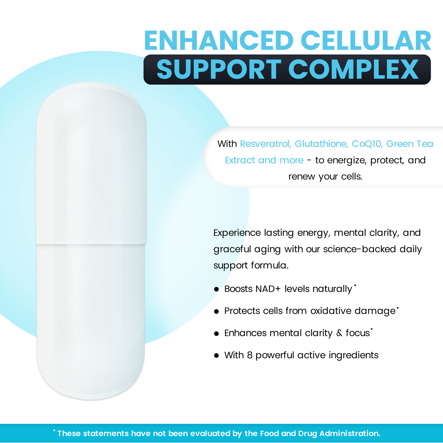 Liposomal Capsules with Resveratrol, CoQ10, Green Tea, Turmeric & More – 300mg