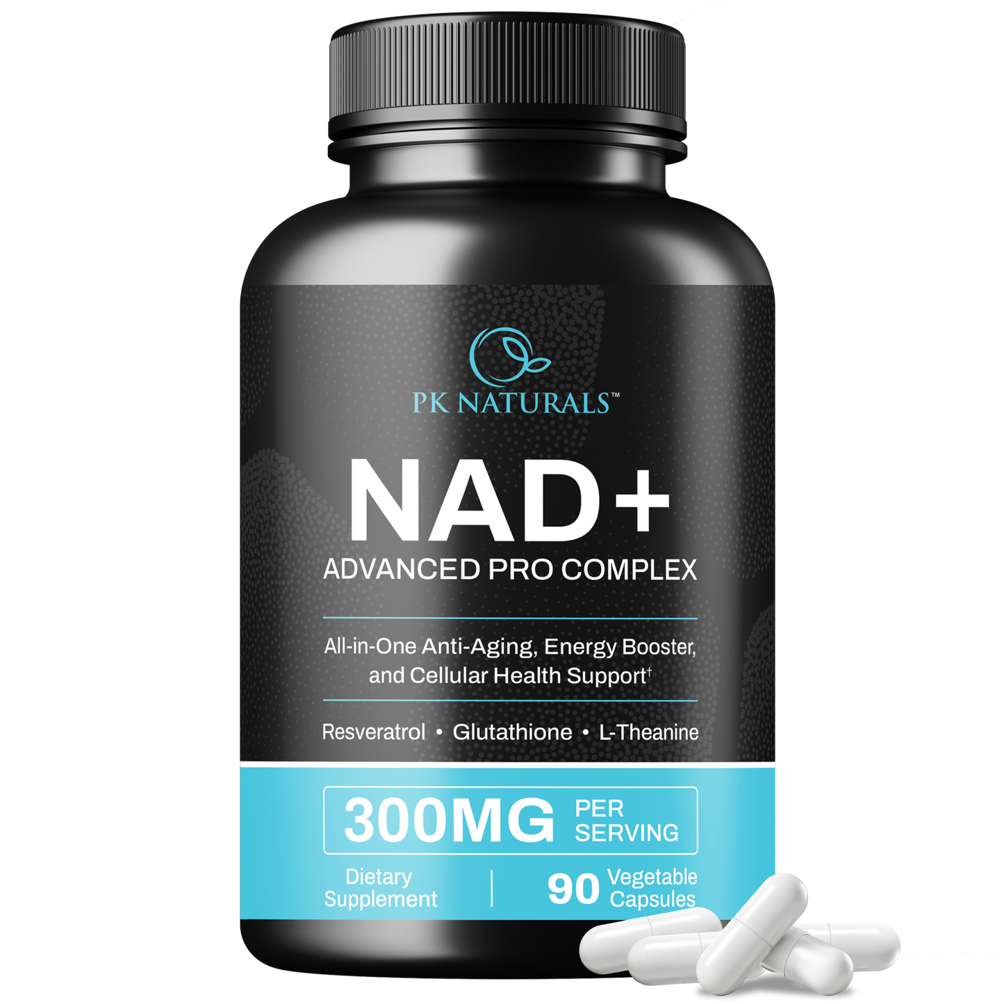 Liposomal Capsules with Resveratrol, CoQ10, Green Tea, Turmeric & More – 300mg