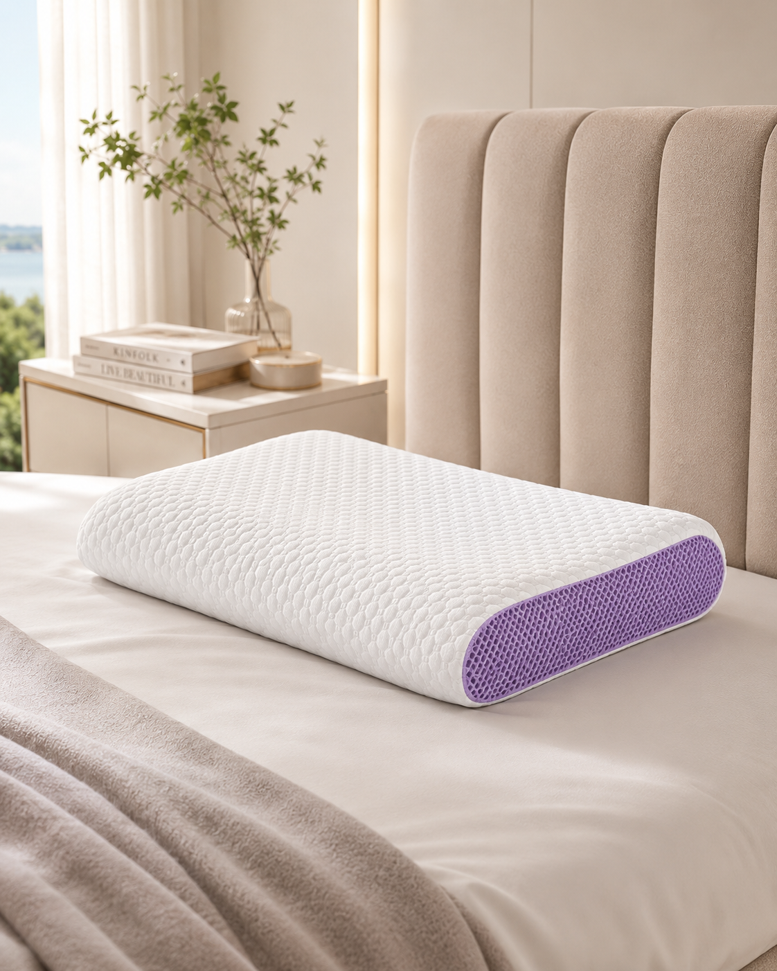 DLab TPE Honeycomb Cervical Pillow