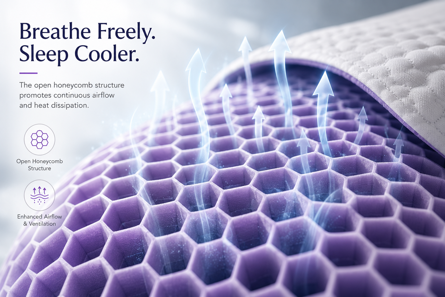 DLab TPE Honeycomb Cervical Pillow