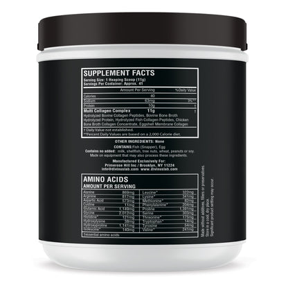5 Types Multi Collagen Peptides Protein Powder Type I, II, III, V & X Premium Blend of Grass-Fed Beef, Chicken, Wild Fish & Eggshell